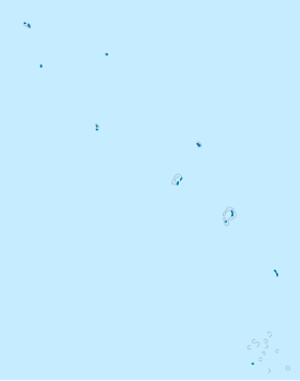 Niutao ubicada en Tuvalu