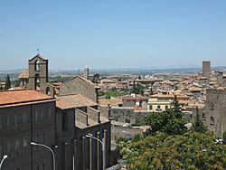 Skyline of Viterbo