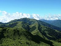 Blick auf den Hehuanshan