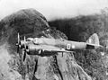 Image 2An Australian Beaufighter flying over the Owen Stanley Range in New Guinea in 1942 (from History of the Royal Australian Air Force)