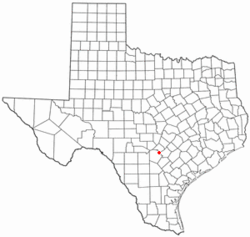 Location of Selma, Texas