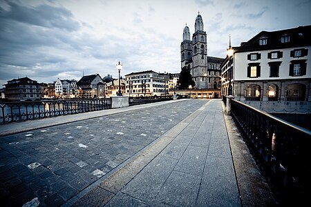 Zurich Grossmünster by Balint Koch