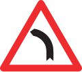 File:CH-Gefahrensignal-Linkskurve.svg