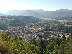 Skyline of Pescasseroli