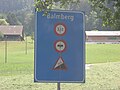 Hinweisschild am nördlichen Anfang der Balmbergstrasse in Welschenrohr