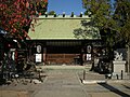 朝日神明社　拝殿