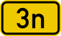 File:Bundesstraße 3n number.svg