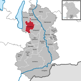 Eurasburg - Localizazion