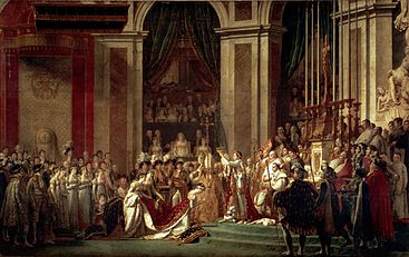 The Coronation of Napoleon, (1806), Bảo tàng Louvre, Paris