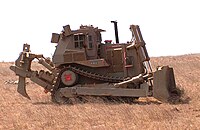 IDF D9L armored bulldozer