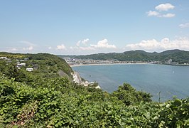 逗子海岸方面