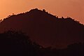 Hill at Dusk in Tanzania.