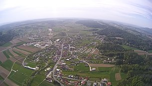 Lafnitz von oben gesehen