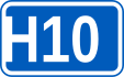 Highway H10 shield}}