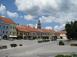 Rožņavas centra apbūve