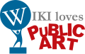 Wiki Loves Public Art logo