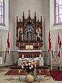 * Nomination Altar in the church St.Margareta in Kleinmünster in the district Haßberge in Lower Franconia, Bavaria --Ermell 07:53, 25 November 2019 (UTC) * Promotion  Support Good quality. --Steindy 16:42, 25 November 2019 (UTC)