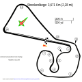 Sachsenring, used since 1998, layout since 2002