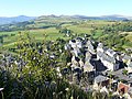 View of the village from the castle