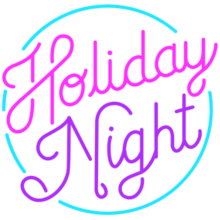 Description de l'image Holiday Night logo.png.