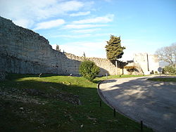 Roman wall at Olèrdola