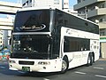 西日本JRバス744-0972 プレミアムシート車（室内改造車）