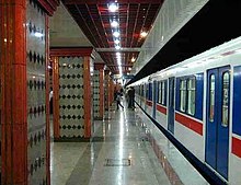 Metro ta' Tehran.