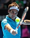 Roger Federer à l'Open d'Australie en 2010.