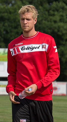 Lössl in 2014 als speler van EA Guingamp