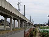 放置された寺津高架橋