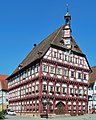 Deutsch: Marktplatz mit Rathaus in , Baden-Württemberg. English: Market square with the Town Hall in Markgröningen, German Federal State Baden-Württemberg.