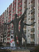 GDR architecture in Johannesplatz district