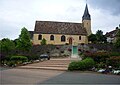 L'église sur la colline.