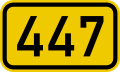 File:Bundesstraße 447 number.svg