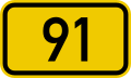 File:Bundesstraße 91 number.svg