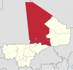 Regione di Timbuctù - Localizzazione