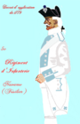 régiment de Navarre de 1779 à 1791