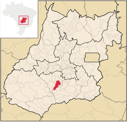 Location in Goiás state