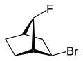 2-ekso-bromo-7-syn-fluoro-bisyklo[2.2.1]heptaani