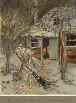 illustratie van Arthur Rackham, 1917