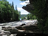 Hollywood rapid at low water