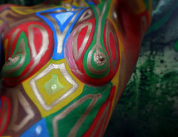 Bodypainting.