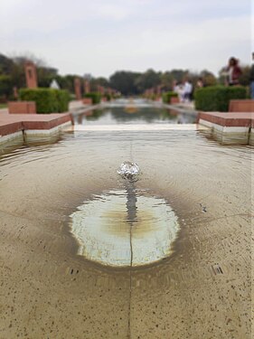 Natural Water Rotational Ripples