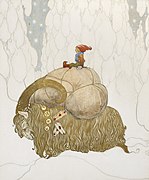 Julbocken by John Bauer (1912)