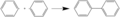 Die Reaktion zweier Phenylradikale zu Biphenyl.