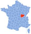 Saône-et-Loire en France