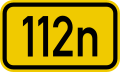 File:Bundesstraße 112n number.svg