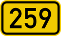 File:Bundesstraße 259 number.svg