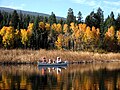 Aluminum canoe, Upper Klamath Lake.