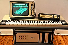 De Fairlight CMI IIx uitvoering.